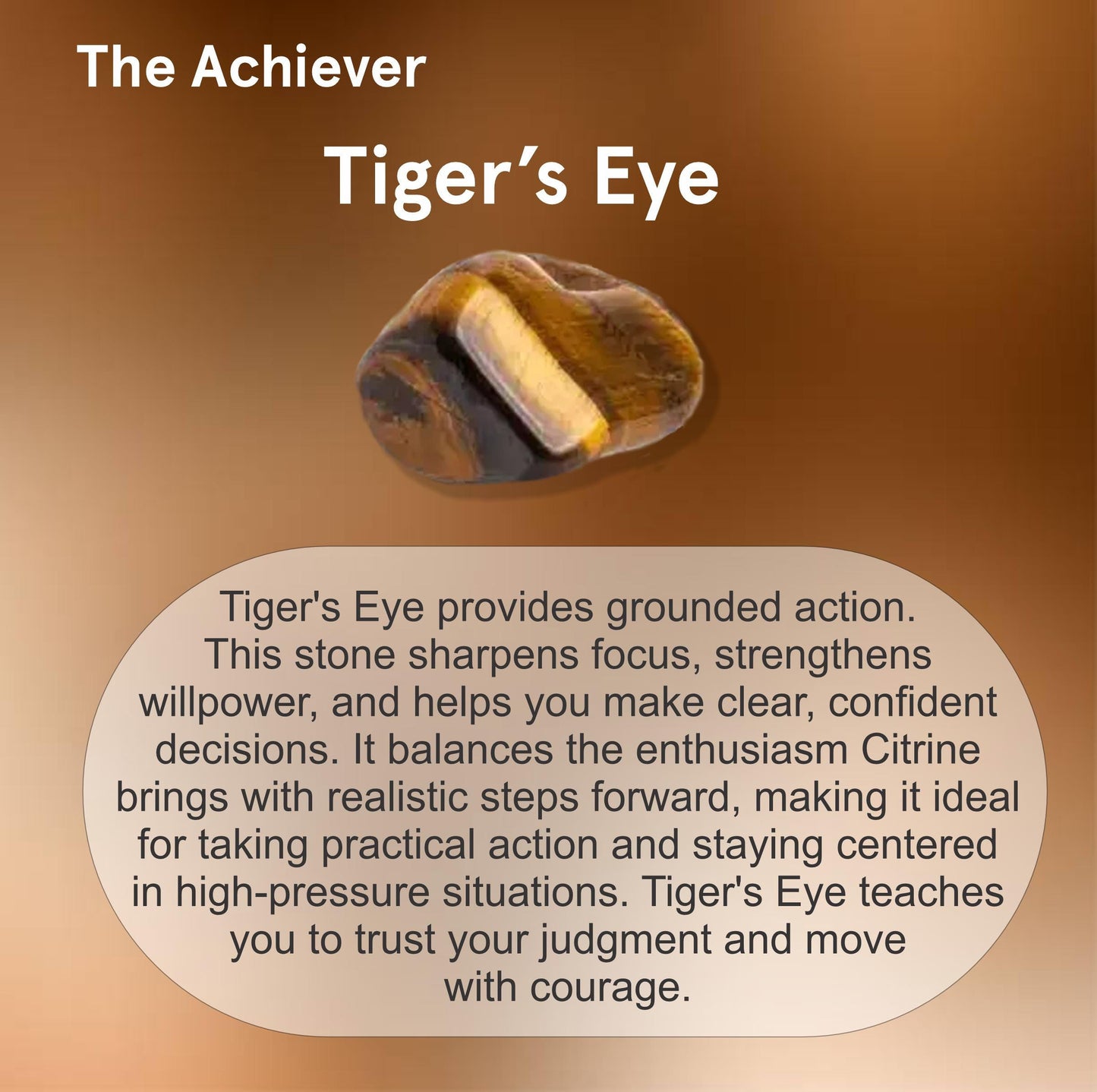 Men's Tiger's Eye & Citrine Bracelet: Black Agate, Manifestation Jewelry