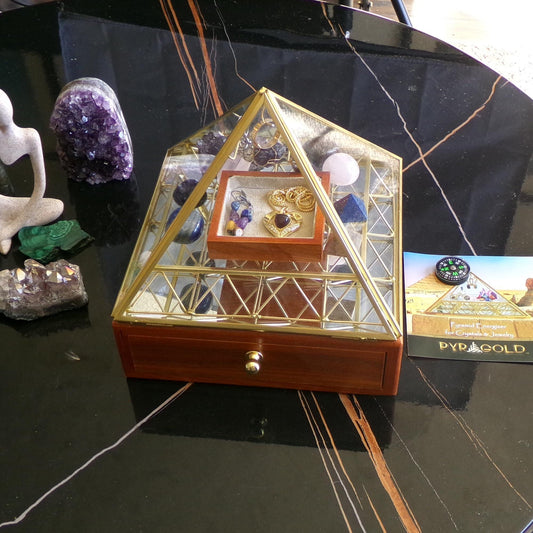 PyraCharger™ Pyramid Energizer – Patent-Pending Crystal Charging & Cleansing Tool