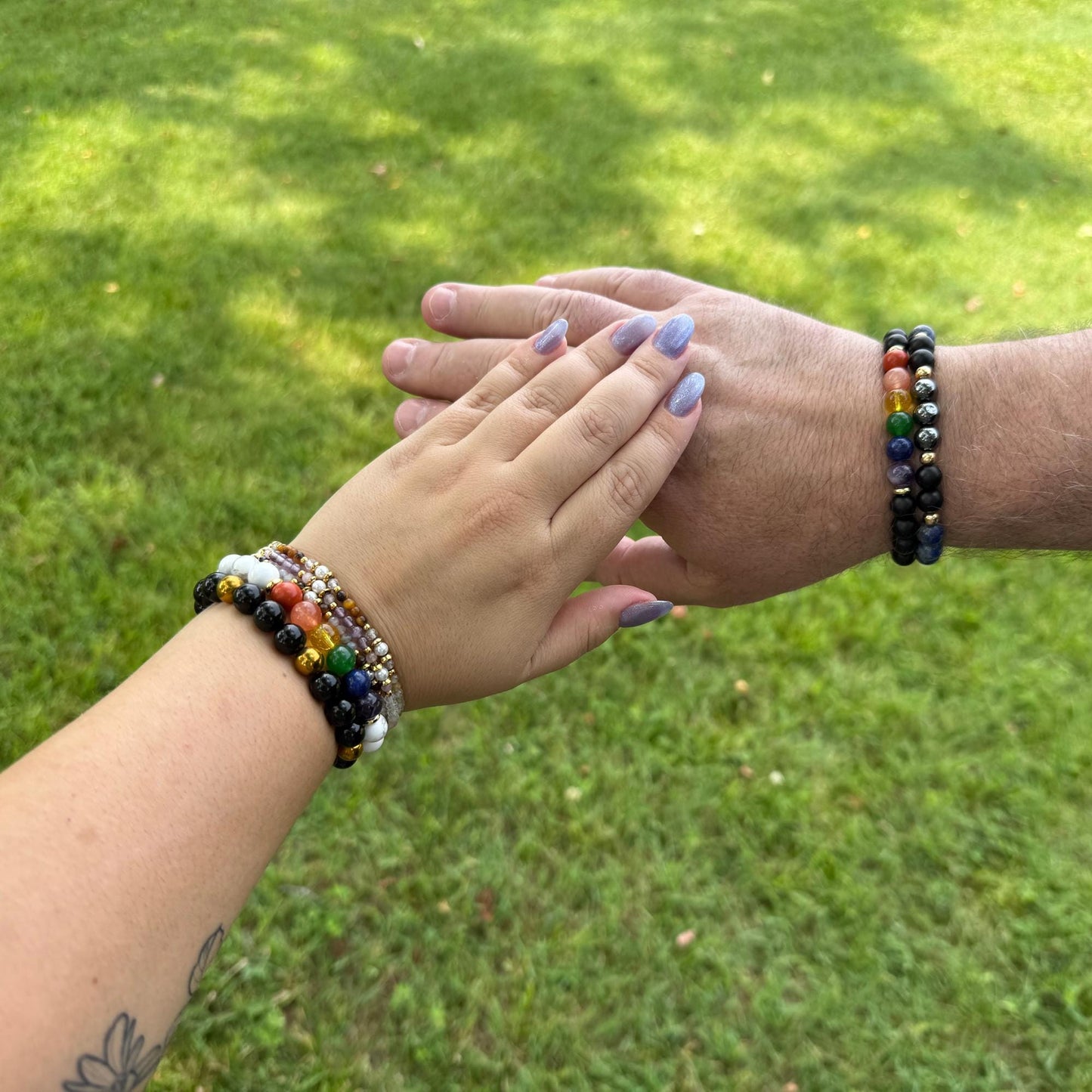 Glow Getter Bracelet – Citrine, Tiger’s Eye & Clear Quartz Crystal Healing Jewelry